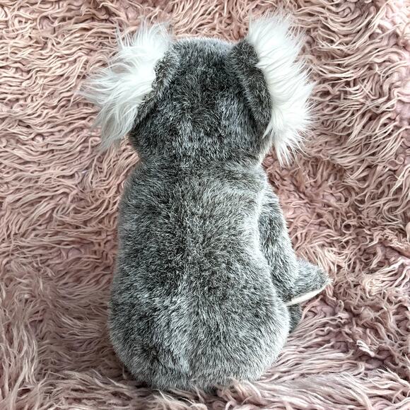 Ty Koala Bear Plush 2003 11" Stuffed Animal Plushy Gray Fuzzy Ears Beanbag Feet - Picture 4 of 8